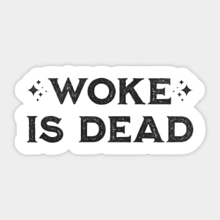 Woke-is-Dead Sticker
